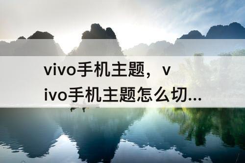 vivo手机主题，vivo手机主题怎么切换经典主题拼音字体