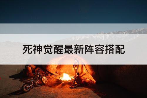 死神觉醒最新阵容搭配