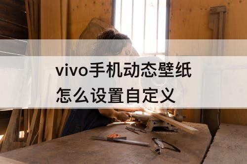 vivo手机动态壁纸怎么设置自定义