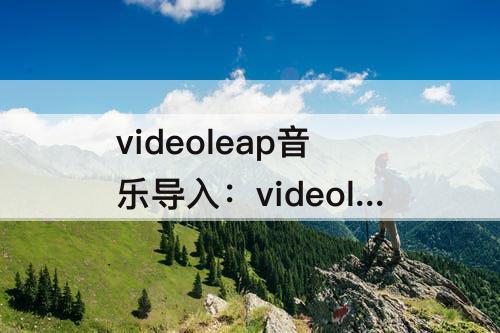 videoleap音乐导入：videoleap音乐导入视频