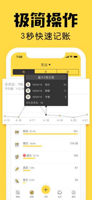 鲨鱼记账破解版  v3.67.0图1