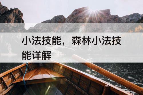 小法技能，森林小法技能详解