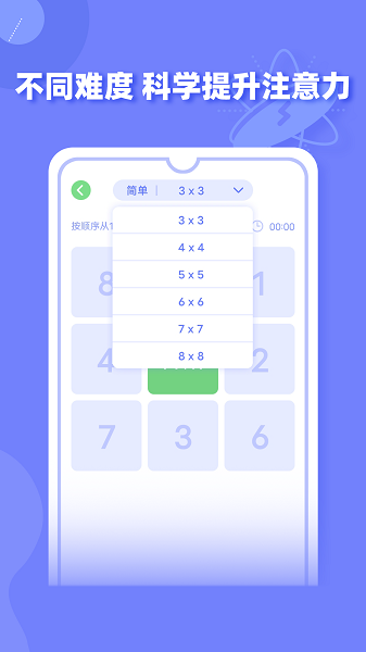 舒尔特方格训练  v1.1.0图1