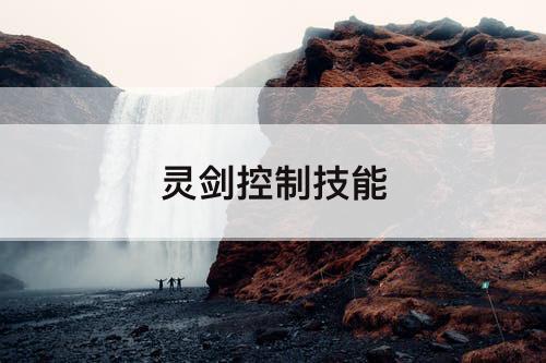 灵剑控制技能