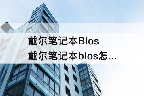 戴尔笔记本Bios 戴尔笔记本bios怎么进入