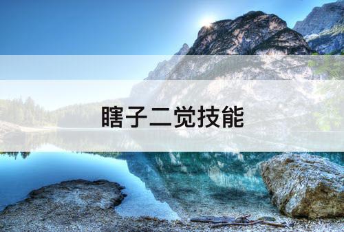 瞎子二觉技能