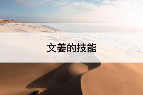 文姜的技能