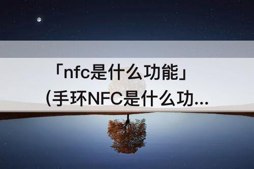 「nfc是什么功能」(手环NFC是什么功能)