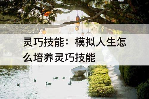 灵巧技能：模拟人生怎么培养灵巧技能