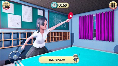 虚拟高中学校女孩  v1.0.1图1