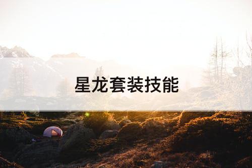 星龙套装技能