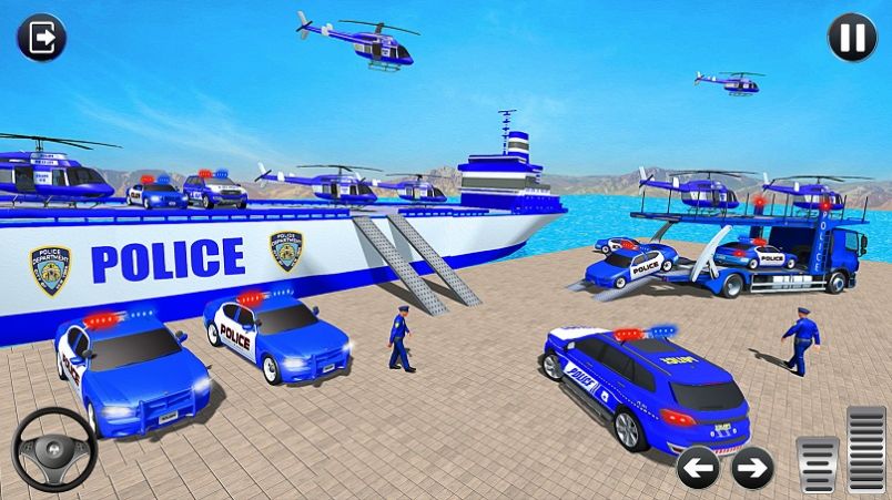 警察卡车运警车  v1.4图2