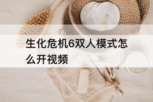 生化危机6双人模式怎么开视频