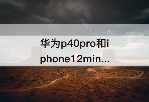 华为p40pro和iphone12mini买哪个